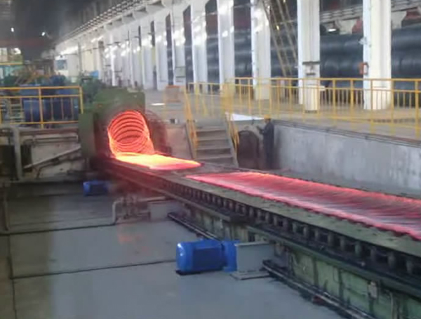 Double high-speed wire rod spinning